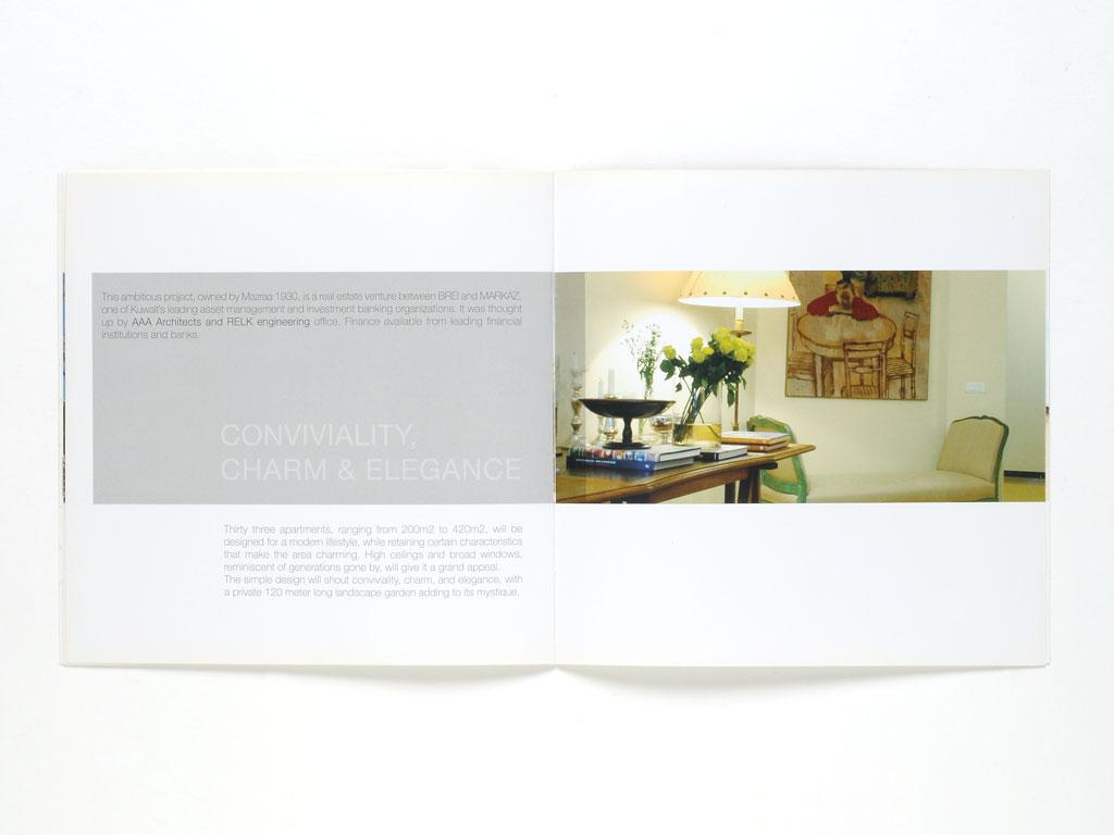 Convivium VII Sales Brochure Design